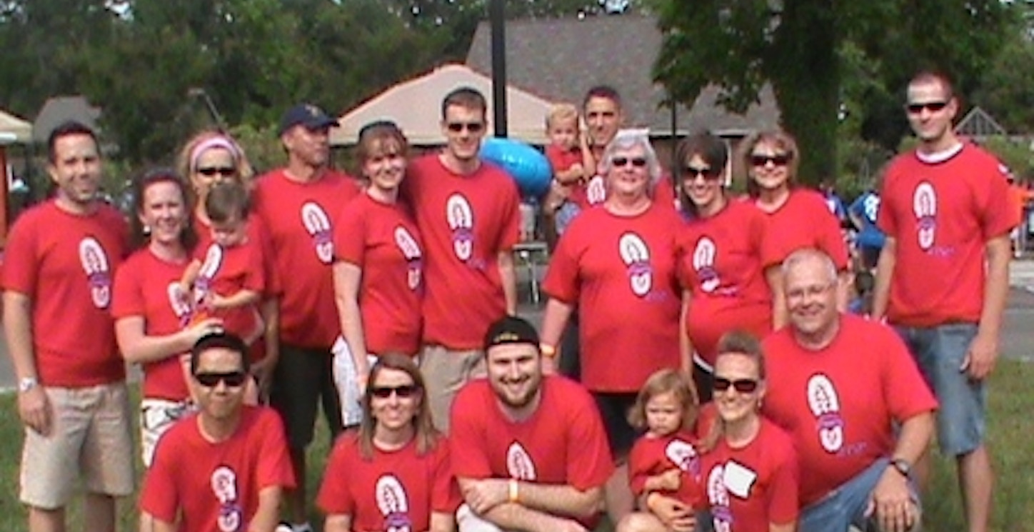 Scott's Stompers Stomping Out Crohn's And Colitis! T-Shirt Photo